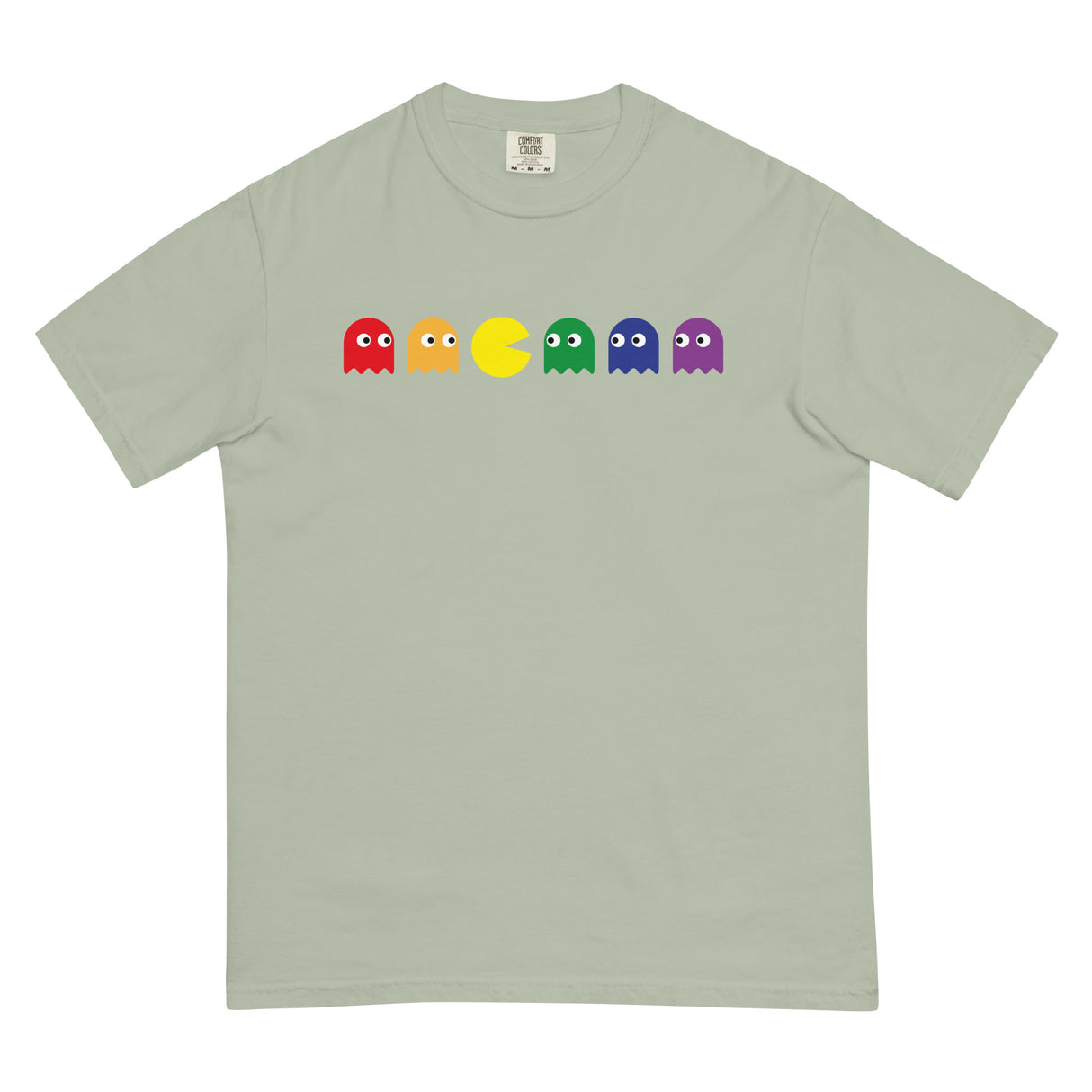 Pac Man Pride (Boxy Tee)-Boxy T-Shirt-Swish Embassy