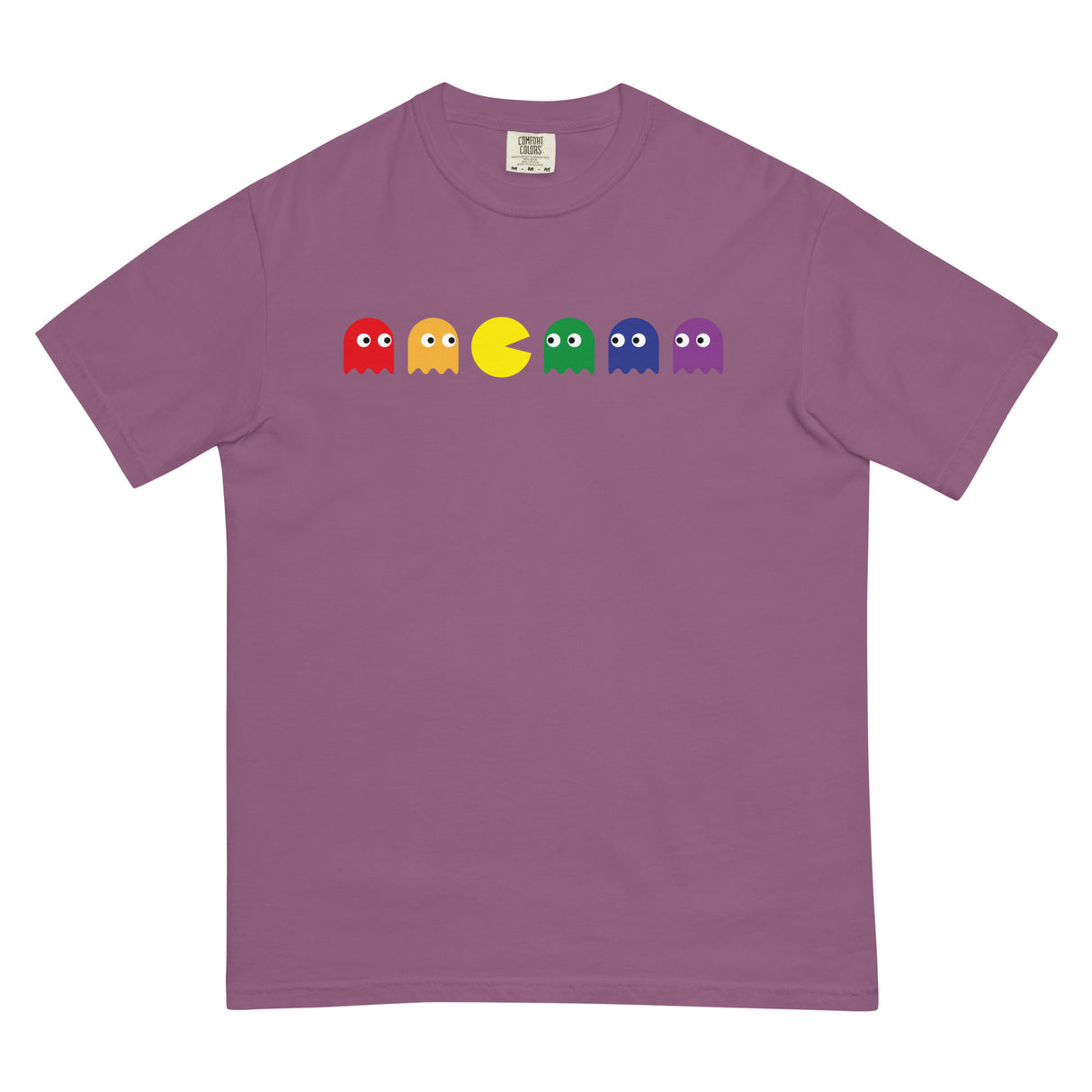 Pac Man Pride (Boxy Tee)-Boxy T-Shirt-Swish Embassy