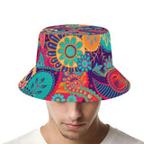 Paisley (Allover Bucket Hat)-Allover Bucket Hat-Swish Embassy