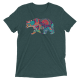 Paisley Bear (Triblend)-Triblend T-Shirt-Swish Embassy