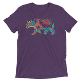 Paisley Bear (Triblend)-Triblend T-Shirt-Swish Embassy