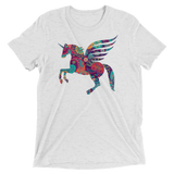 Paisley Pegacorn (Triblend)-Triblend T-Shirt-Swish Embassy