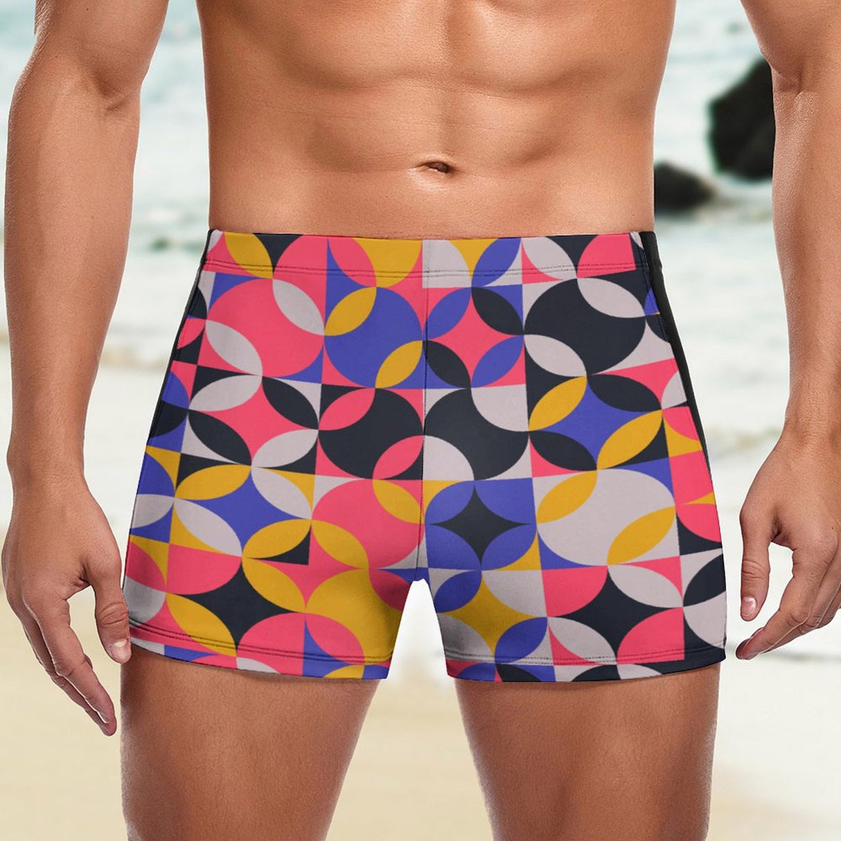 Palm Springs (Square Cut Trunks)-Square Cut Trunks-Swish Embassy
