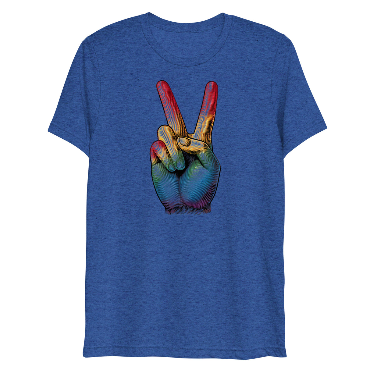 Peace and Pride (Triblend)-Triblend T-Shirt-Swish Embassy