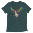 Pegasus Takes Flight (Triblend)-Triblend T-Shirt-Swish Embassy