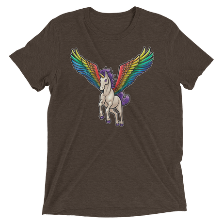 Pegasus Takes Flight (Triblend)-Triblend T-Shirt-Swish Embassy