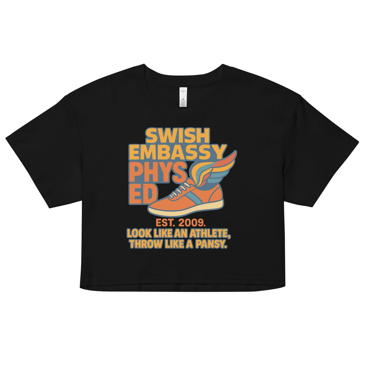 Phys Ed (Crop Top)-Crop Top-Swish Embassy