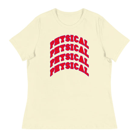 Physical (Women's Relaxed T-Shirt)-Women's T-Shirts-Swish Embassy