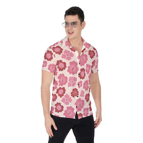 Pink Muse (Button Shirt)-Button Shirt-Swish Embassy