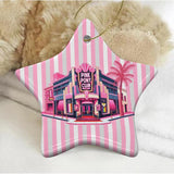 Pink Pony Club (Ceramic Holiday Keepsake)-Ceramic Holiday Keepsake-Swish Embassy