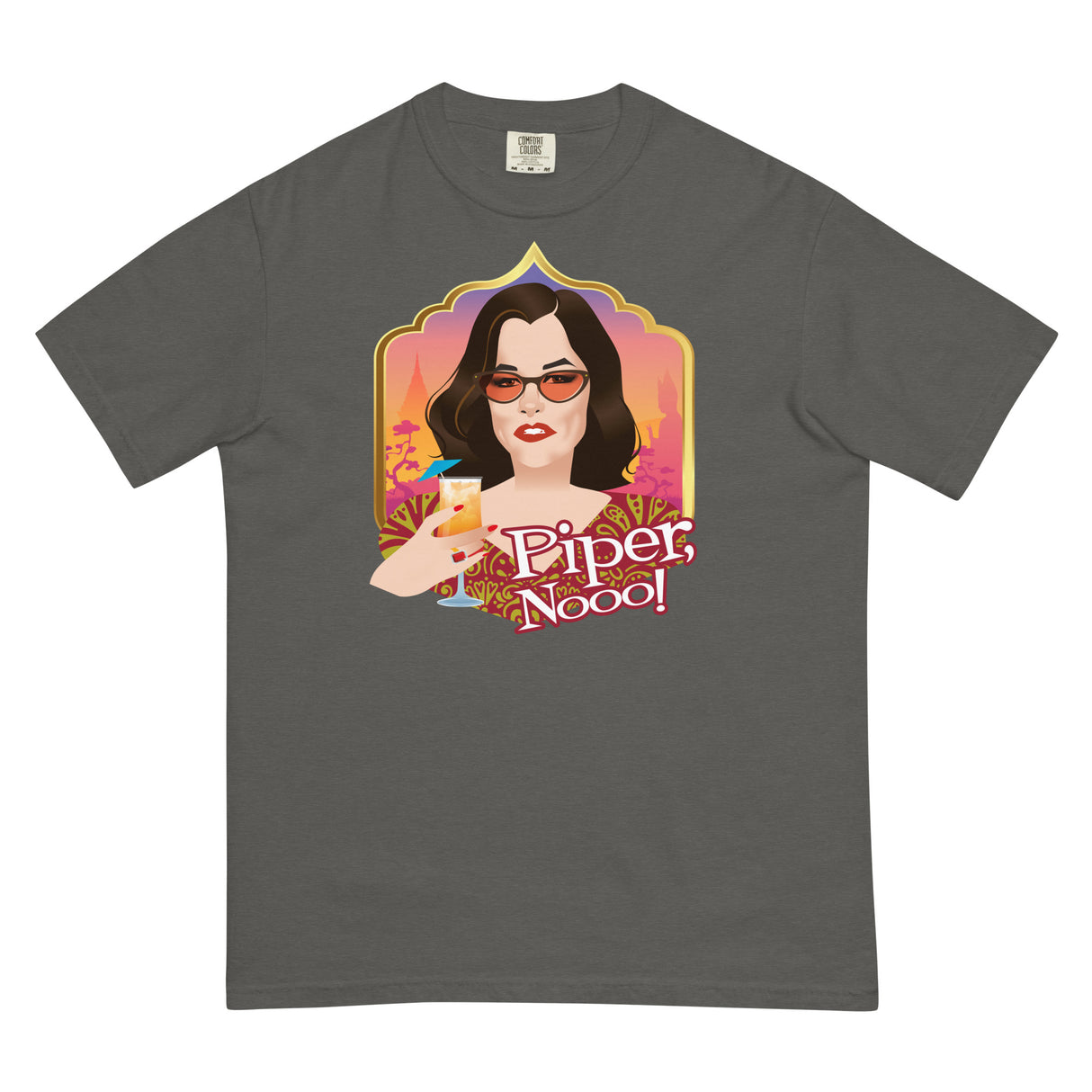 Piper, Nooo! (Boxy Tee)-Boxy T-Shirt-Swish Embassy