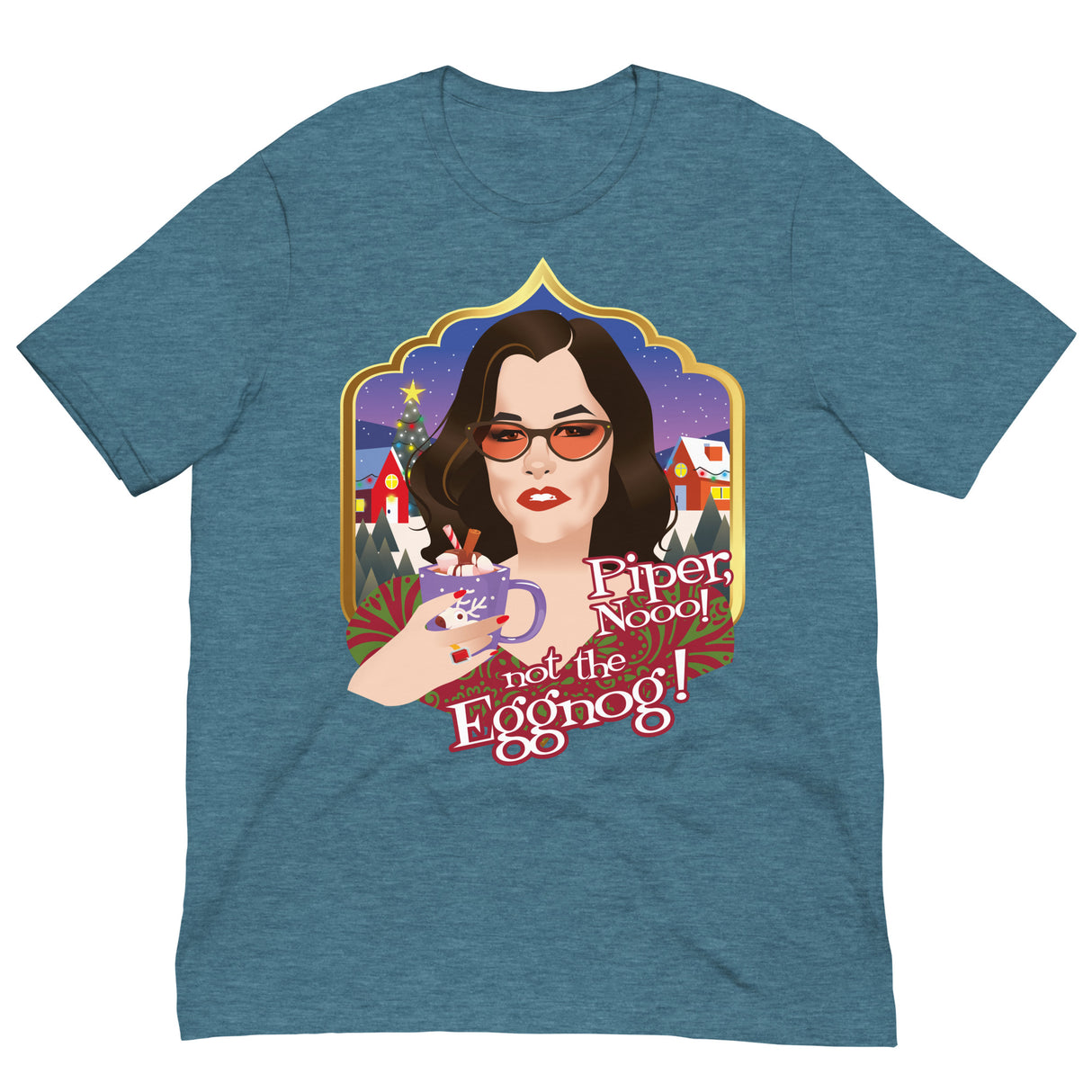 Piper Not the Eggnog!-T-Shirts-Swish Embassy