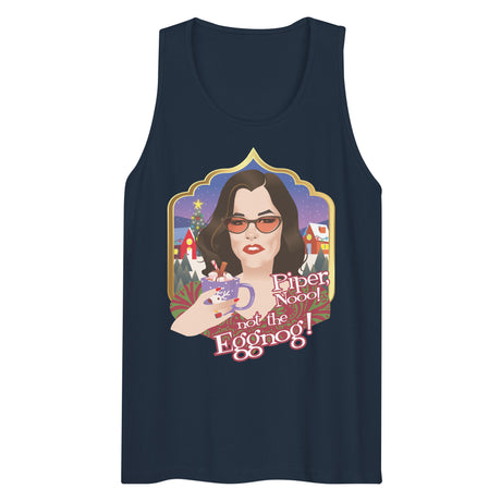 Piper Not the Eggnog! (Tank top)-Christmas Tank Tops-Swish Embassy