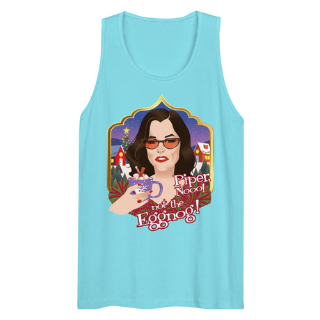 Piper Not the Eggnog! (Tank top)-Christmas Tank Tops-Swish Embassy