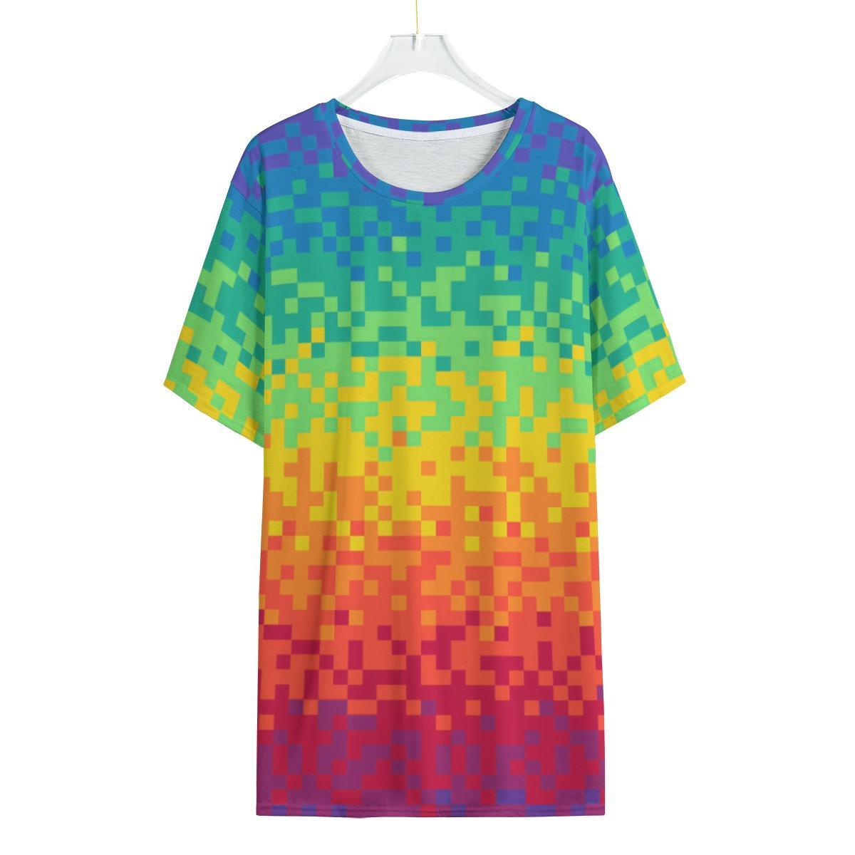 Pixel Perfect Pride (Allover T-Shirt)-Allover T-Shirt-Swish Embassy