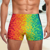 Pixel Perfect Pride (Square Cut Trunks)-Square Cut Trunks-Swish Embassy