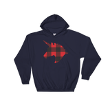 Plaid Unicorn (Hoodie)-Hoodie-Swish Embassy