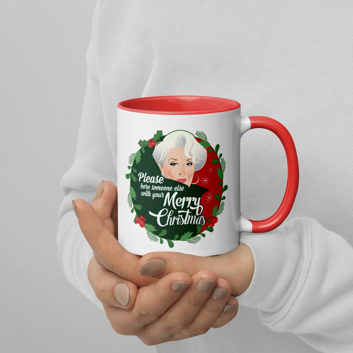 Please Bore Someone Else (Christmas Mugs)-Mugs-Swish Embassy