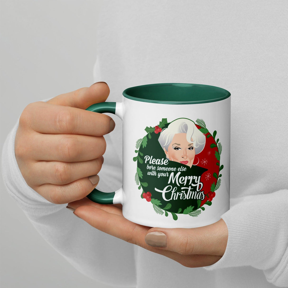 Please Bore Someone Else (Christmas Mugs)-Mugs-Swish Embassy