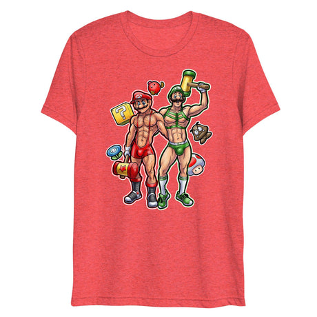 Plumber Butt (Triblend)-Triblend T-Shirt-Swish Embassy