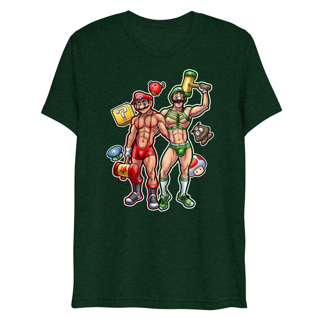 Plumber Butt (Triblend)-Triblend T-Shirt-Swish Embassy