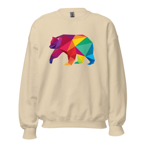 Polygon Bear (Sweatshirt)-Sweatshirt-Swish Embassy