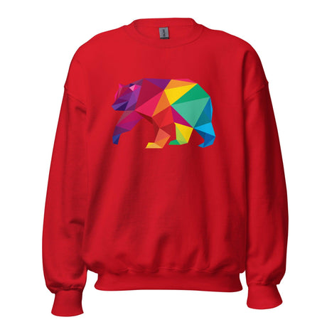 Polygon Bear (Sweatshirt)-Sweatshirt-Swish Embassy