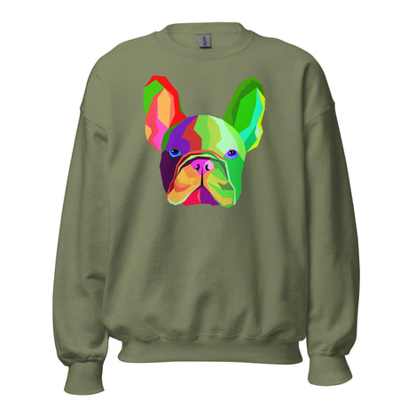 Polygon Frenchie (Sweatshirt)-Sweatshirt-Swish Embassy