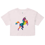 Polygon Unicorn (Crop Top)-Crop Top-Swish Embassy