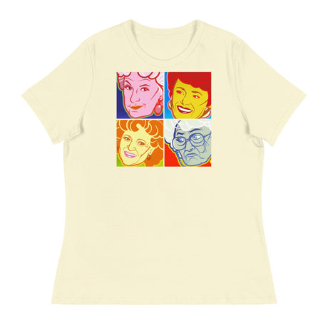 Pop Art Girls (Women's Relaxed T-Shirt)-Women's T-Shirts-Swish Embassy