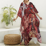 Pop Boys Red (Kaftan)-Kaftan-Swish Embassy