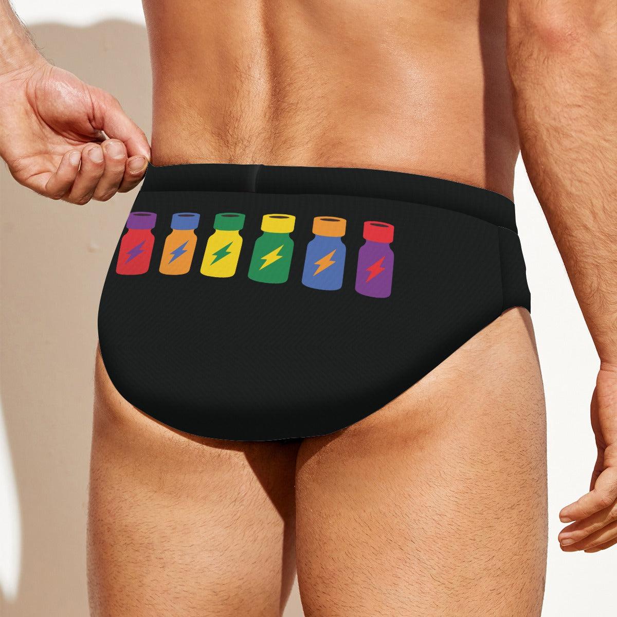 Pop-Pers Art (Swim Briefs)-Swim Briefs-Swish Embassy