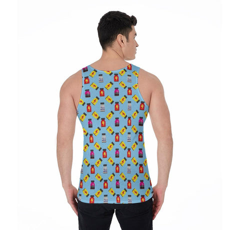 Poppers (Allover Tank Top)-Allover Tank Top-Swish Embassy