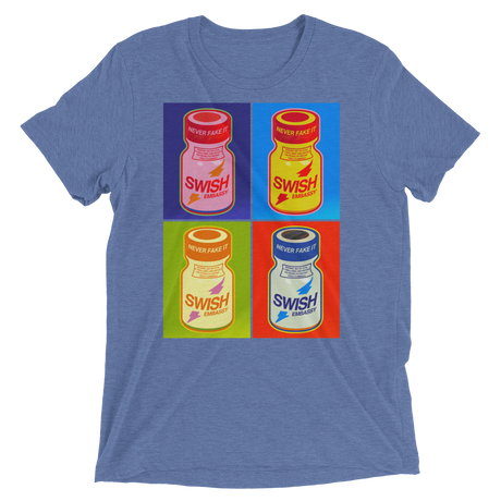 Poppers Art (Triblend)-Triblend T-Shirt-Swish Embassy