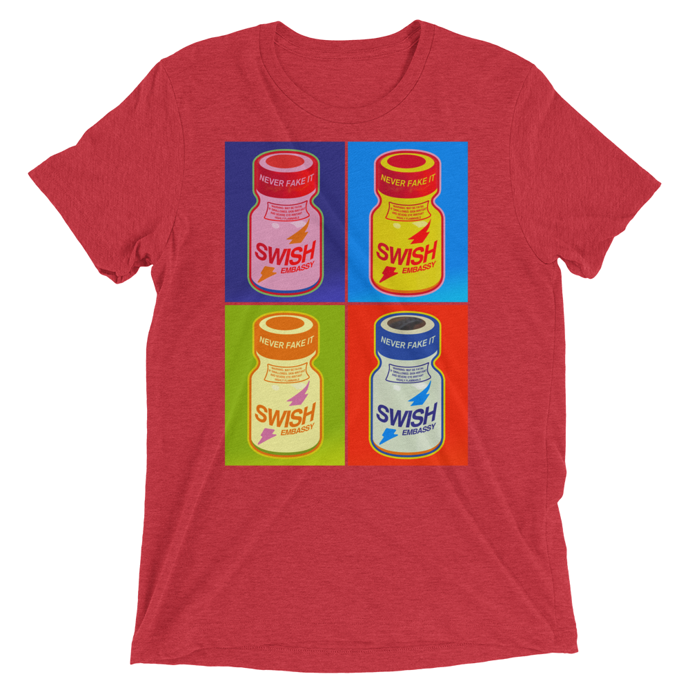 Poppers Art (Triblend)-Triblend T-Shirt-Swish Embassy