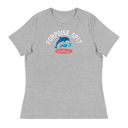 Porpoise Spit (Women's Relaxed T-Shirt)-Women's T-Shirts-Swish Embassy