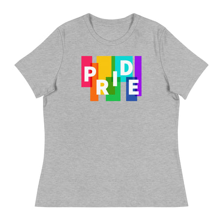 Pride Blocks (Women's Relaxed T-Shirt)-Women's T-Shirts-Swish Embassy