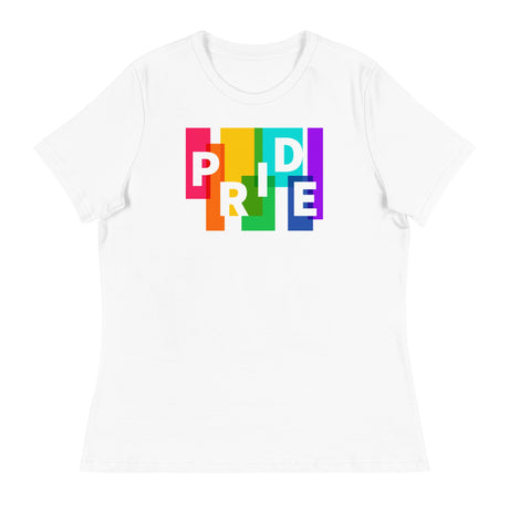 Pride Blocks (Women's Relaxed T-Shirt)-Women's T-Shirts-Swish Embassy