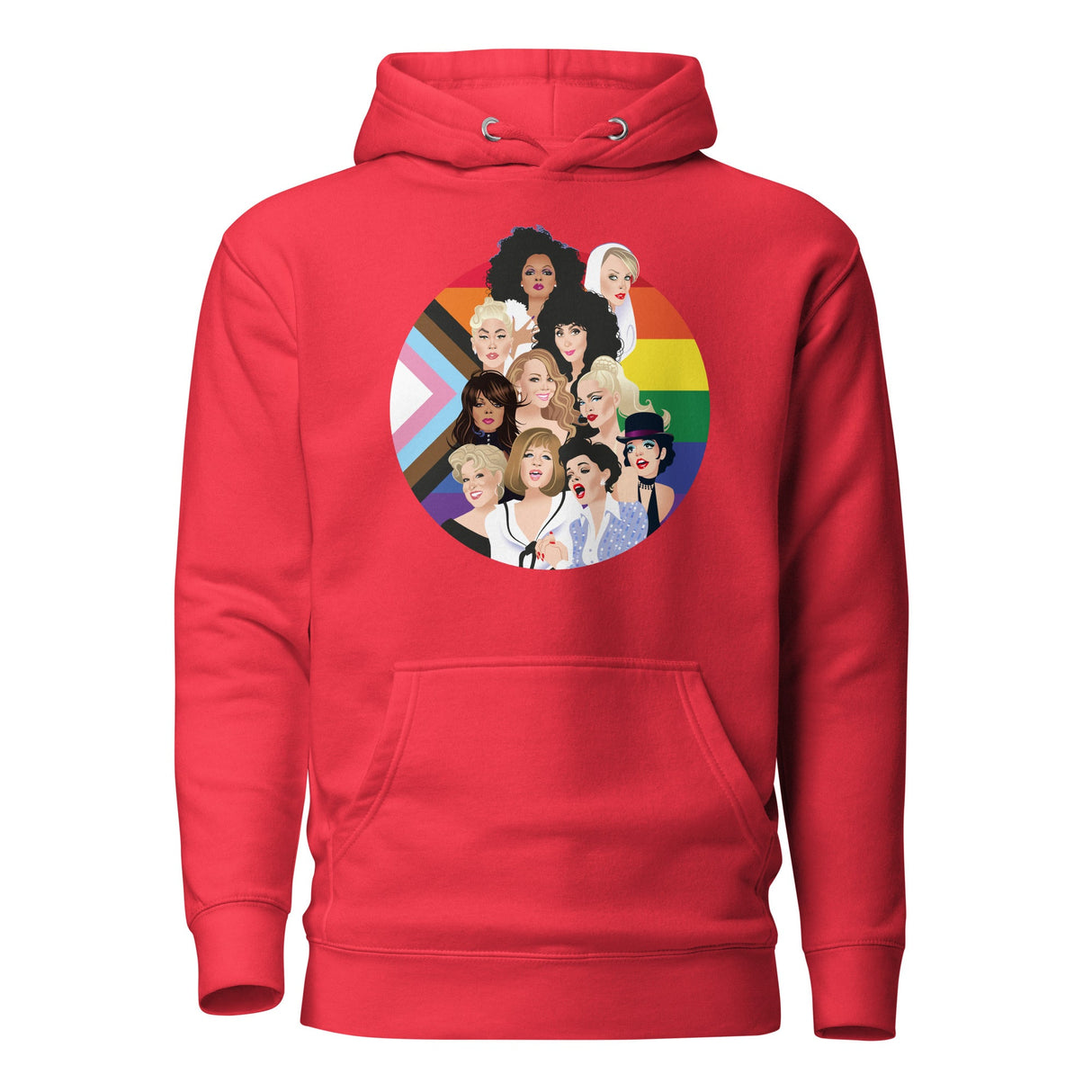 Pride Divas (Hoodie)-Hoodie-Swish Embassy