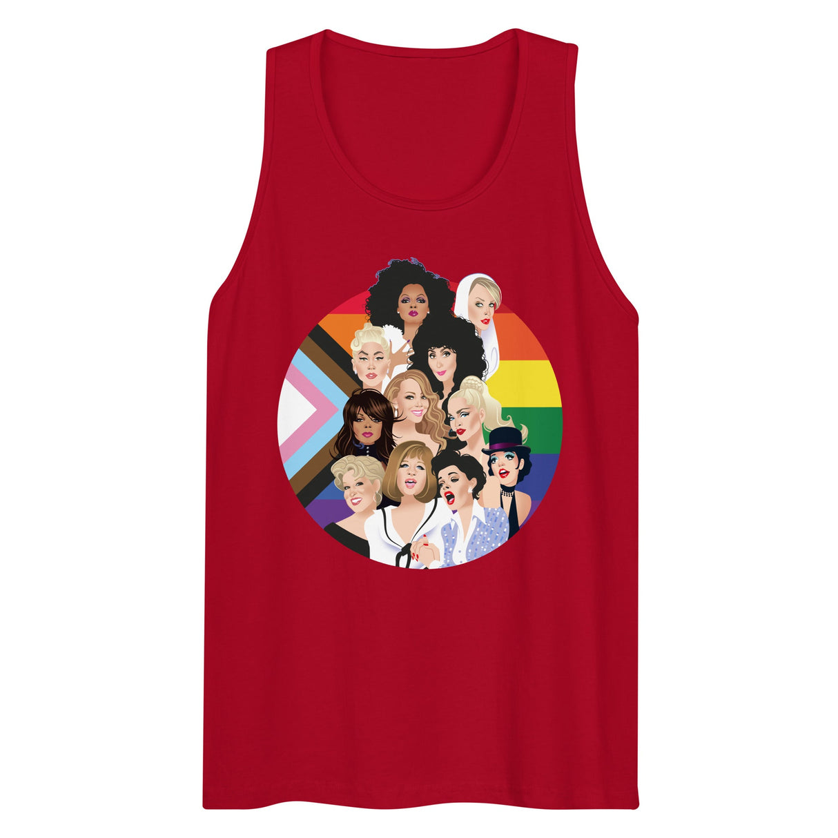 Pride Divas (Tank Top)-Tank Top-Swish Embassy