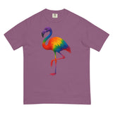 Pride Flamingo (Boxy Tee)-Boxy T-Shirt-Swish Embassy