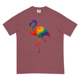 Pride Flamingo (Boxy Tee)-Boxy T-Shirt-Swish Embassy