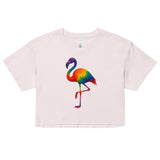 Pride Flamingo (Crop Top)-Crop Top-Swish Embassy