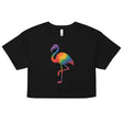 Pride Flamingo (Crop Top)-Crop Top-Swish Embassy