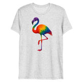 Pride Flamingo (Triblend)-Triblend T-Shirt-Swish Embassy
