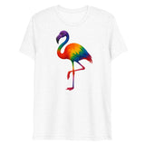 Pride Flamingo (Triblend)-Triblend T-Shirt-Swish Embassy