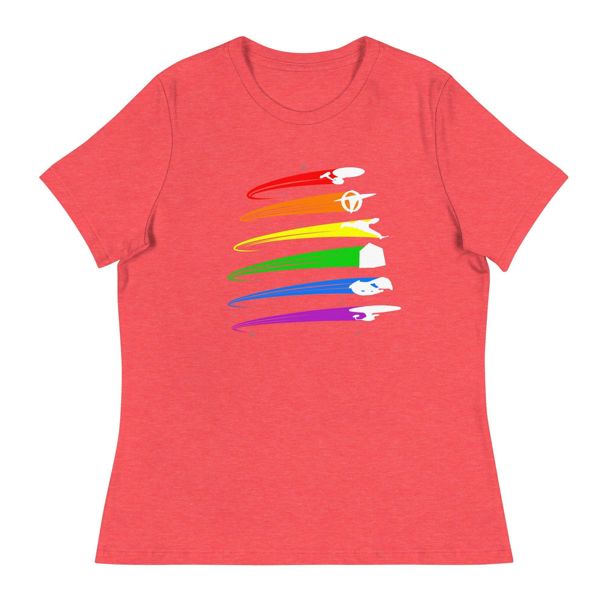 Pride Fleet (Women's Relaxed T-Shirt)-Women's T-Shirts-Swish Embassy