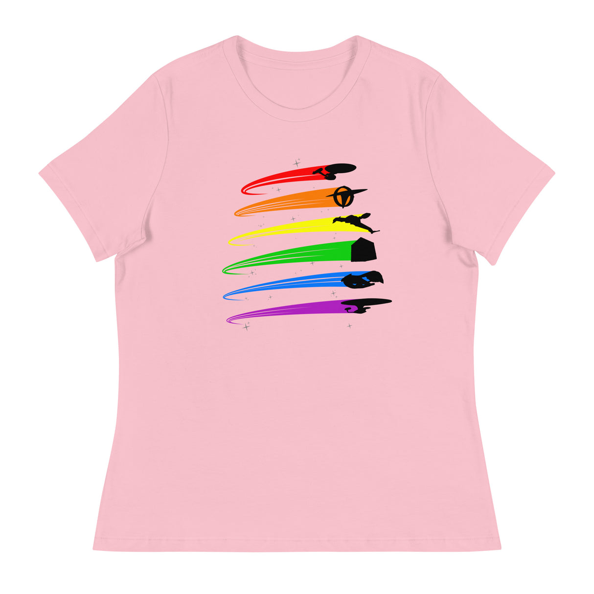 Pride Fleet (Women's Relaxed T-Shirt)-Women's T-Shirts-Swish Embassy