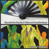 Pride Inferno (Folding Clack Fan)-Folding Fans-Swish Embassy