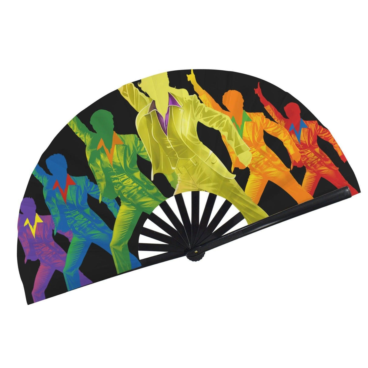 Pride Inferno (Folding Clack Fan)-Folding Fans-Swish Embassy